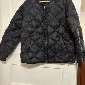 Eddie Bauer Stratuslite Jacket Womens L 650 Down Fill Jacket
